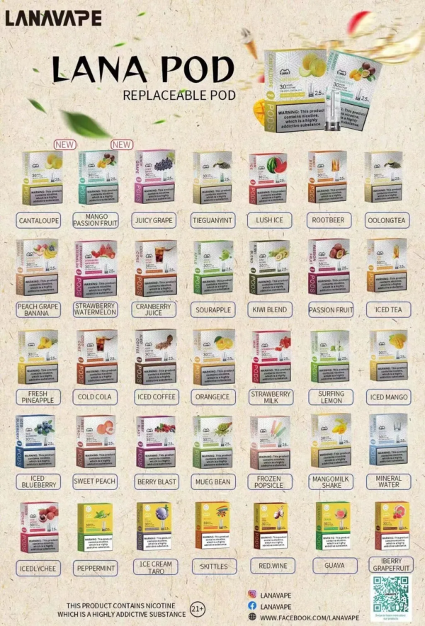 微信图片_20240215220223.png LANA拉納煙彈一代通用 / 3顆入 / 最涼非他莫屬/限時特惠