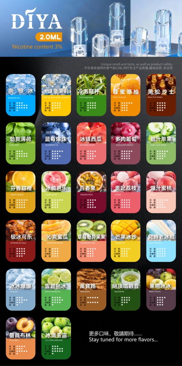 DIYA叮啞煙彈一代通用 / 3顆入 / 巨便宜又濃醇香