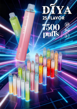 DIYA7500NEW 💗 DIYA 叮啞 7500口|本月新品口味上市💨 穩定表現+超高CP值🔥【滿10送1】限時甜甜活動✨