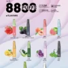 🔥CHILL 8800口⚡ 拋棄式主宰登場！口感超飽滿💨 味道任你挑🍓🍍 續航炸裂💥 爆煙玩家必收！